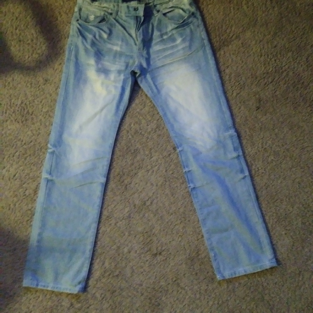 Roca Wear Blue Faded Jeans
